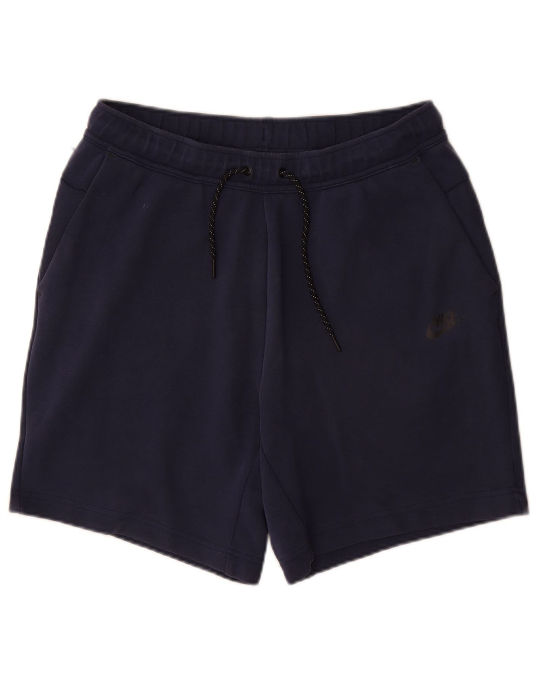 Pantaloncini sportivi Nike da uomo, cotone medio blu navy