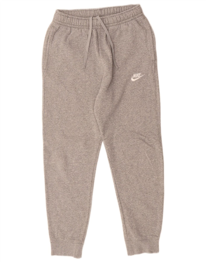 Pantaloni da tuta da donna NIKE Joggers UK 10 piccoli in cotone grigio