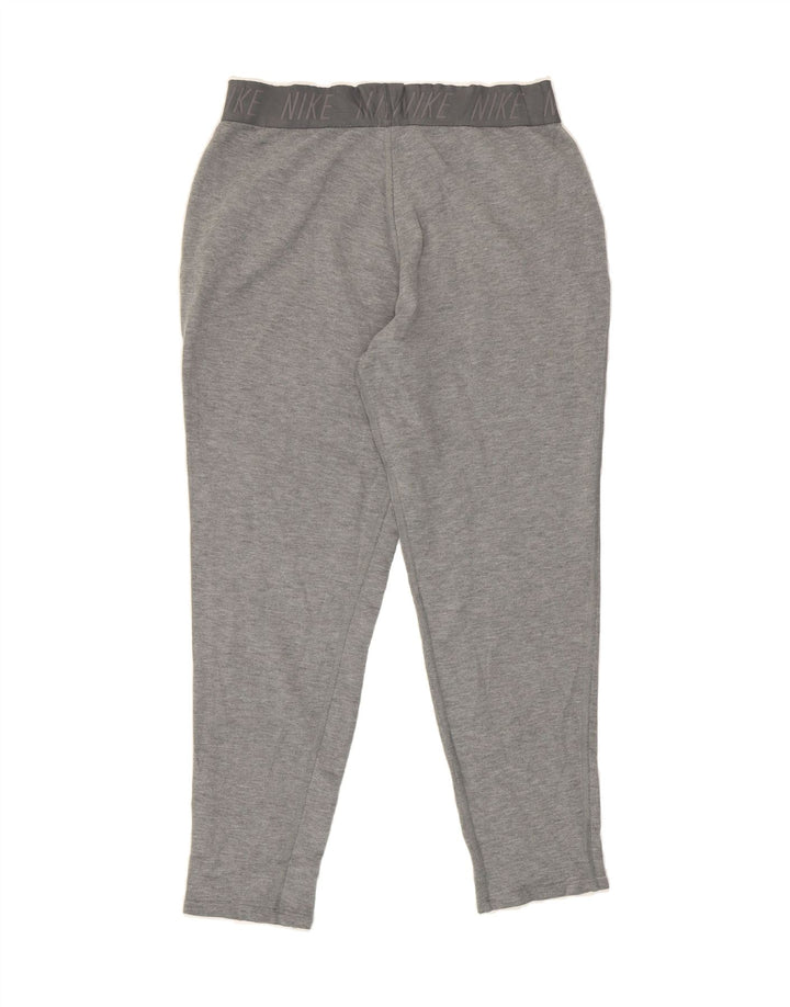 NIKE Womens Graphic Tracksuit Trousers UK 14 Medium Grey Polyester Vintage Nike and Second-Hand Nike from Messina Hembry 