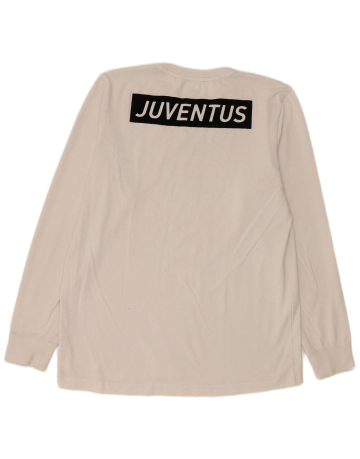 Adidas Uomo Juventus Graphic Top Manica Lunga Bianco Medio