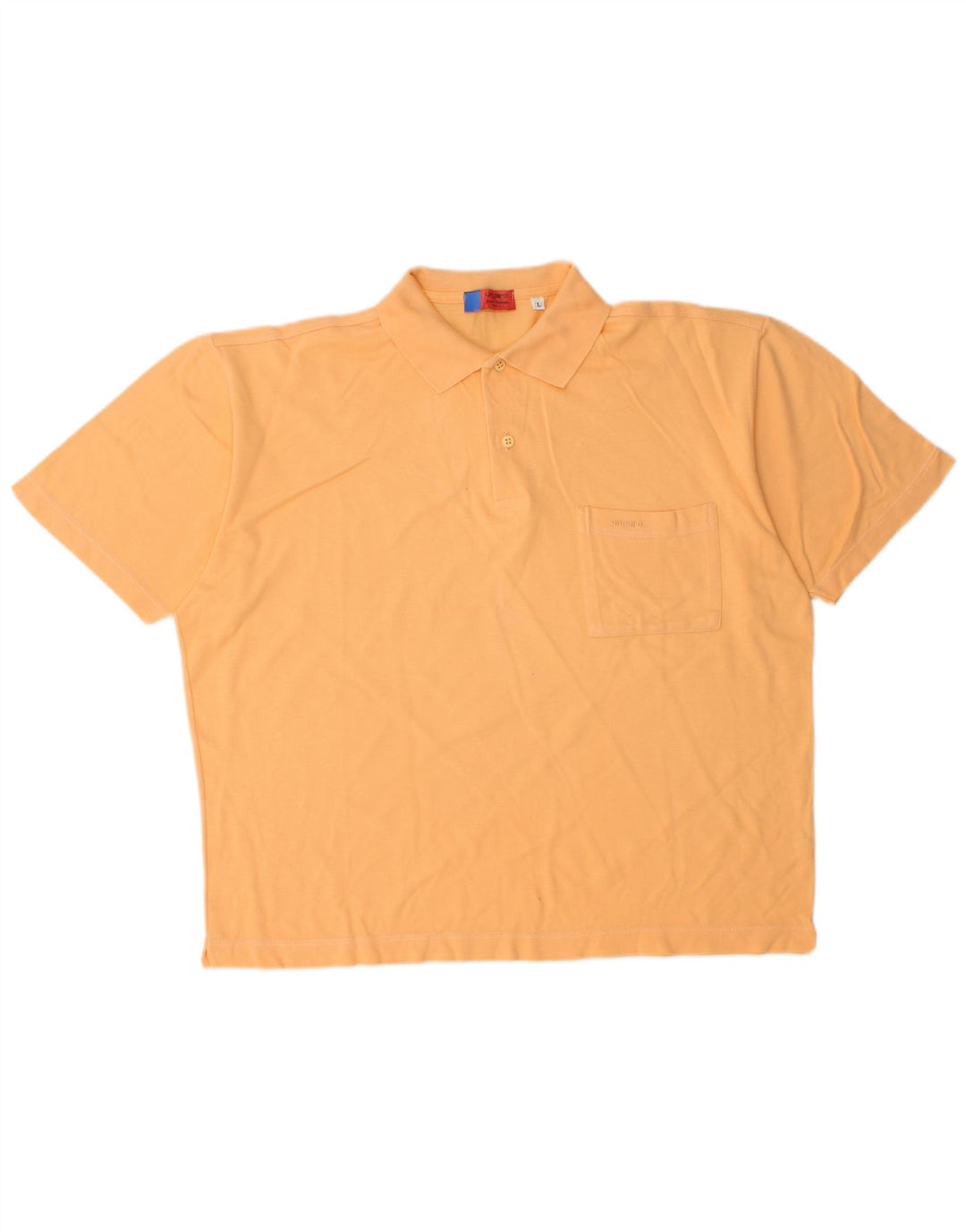 Polo Ungaro Uomo Large Arancione In Cotone