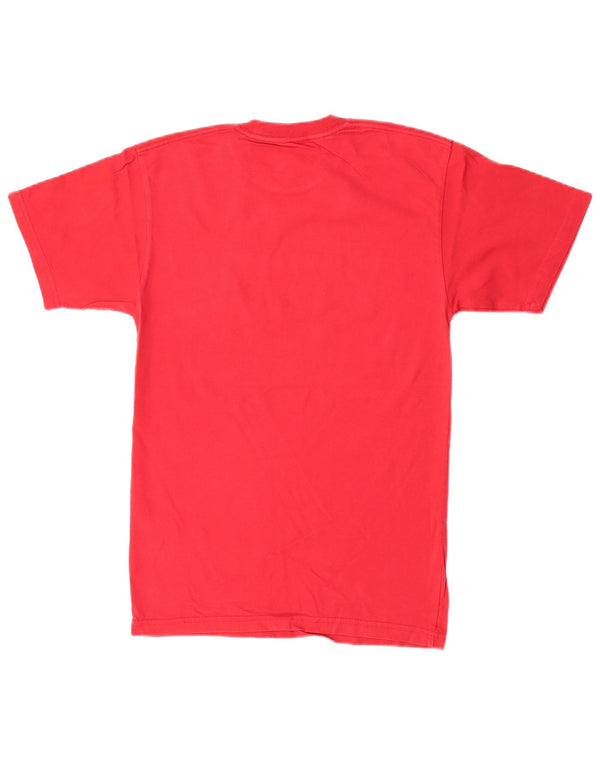 T-shirt grafica da uomo con vestibilità classica Vans, piccola, in cotone rosso