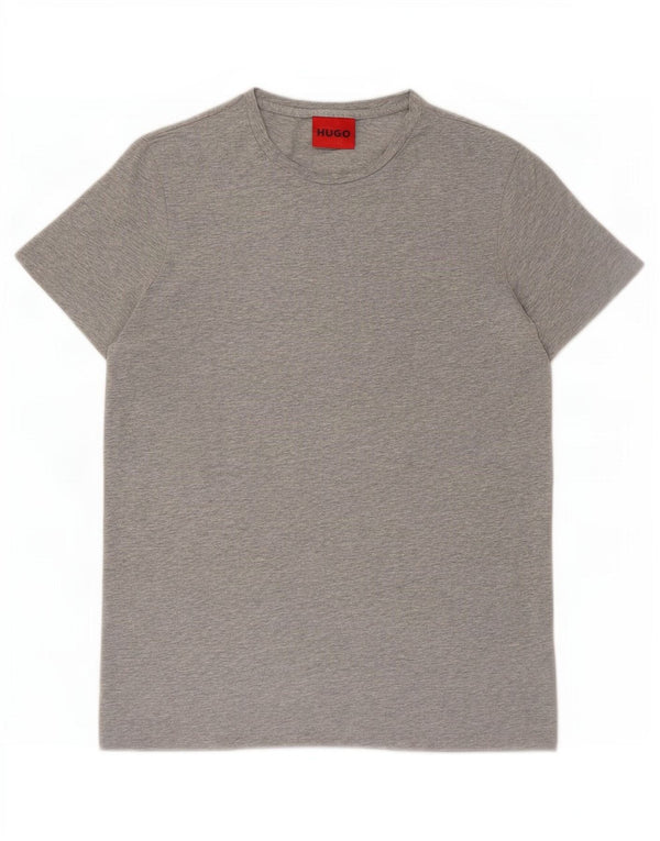 T-shirt da uomo Hugo Boss Top grigio medio