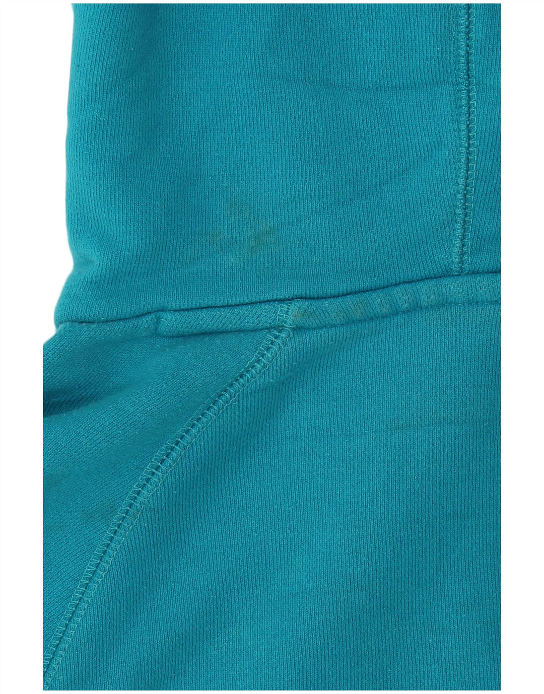 Maglia con cappuccio da donna Nike UK 12 cotone blu medio