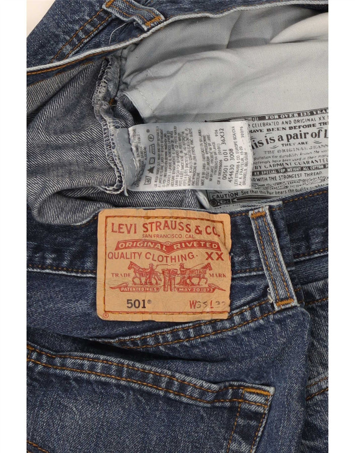 Levi's Uomo 501 Jeans dritti W36 L28 Cotone Blu