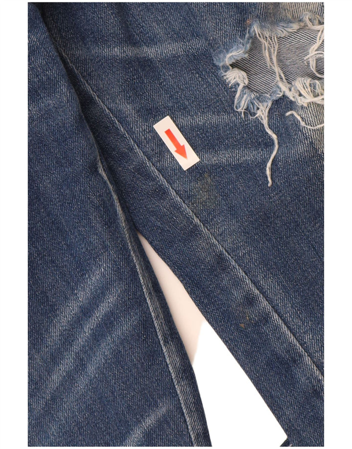 Replay Jeans slim invecchiati Katewin da donna W32 L32 in cotone blu