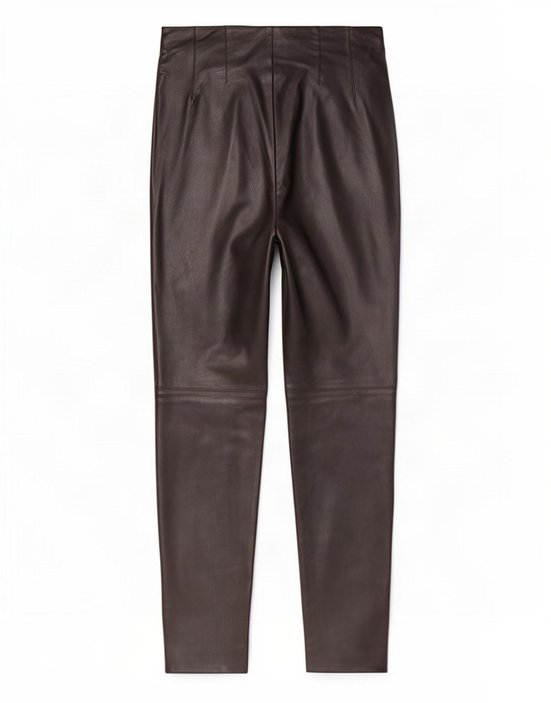 Pantaloni skinny in pelle da donna Zara piccoli W26 L27 poliestere nero