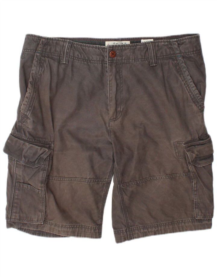 Pantaloncini cargo da uomo Fat Face W38 XL in cotone grigio