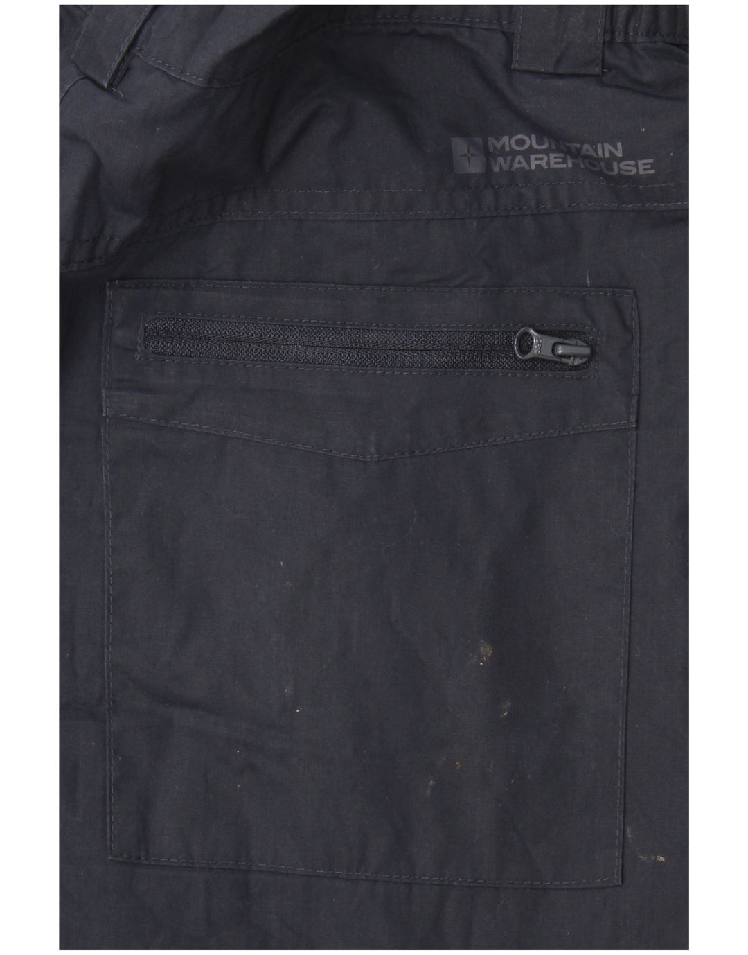 Pantaloni cargo dritti da uomo Mountain Warehouse W30 L32 poliestere blu navy