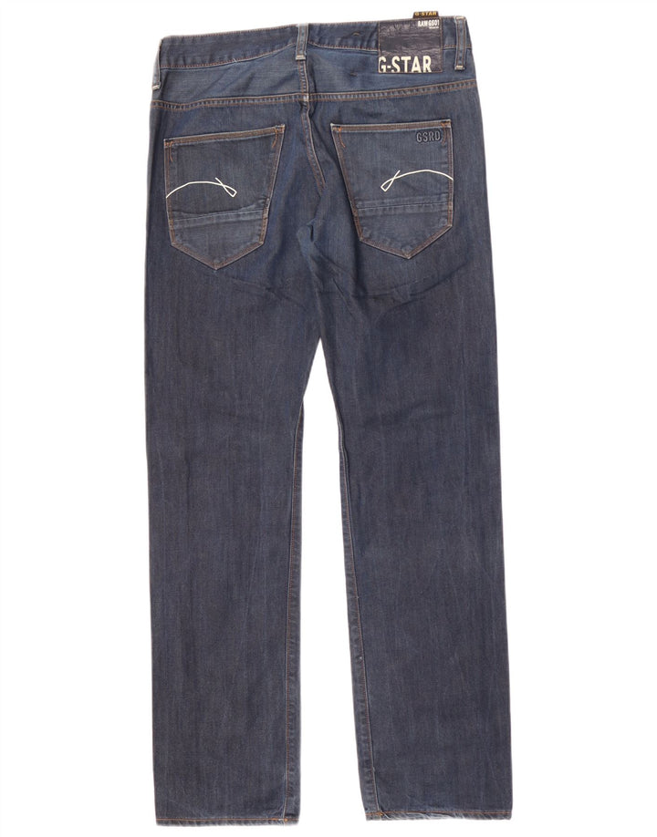 Jeans dritti da uomo G-Star W31 L34 cotone blu navy