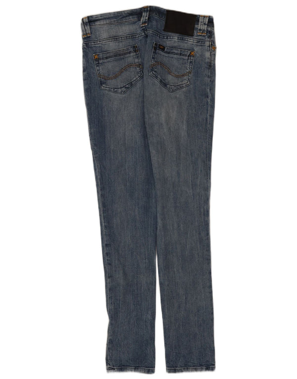Jeans skinny a vita bassa Lee da donna W28 L34 cotone blu