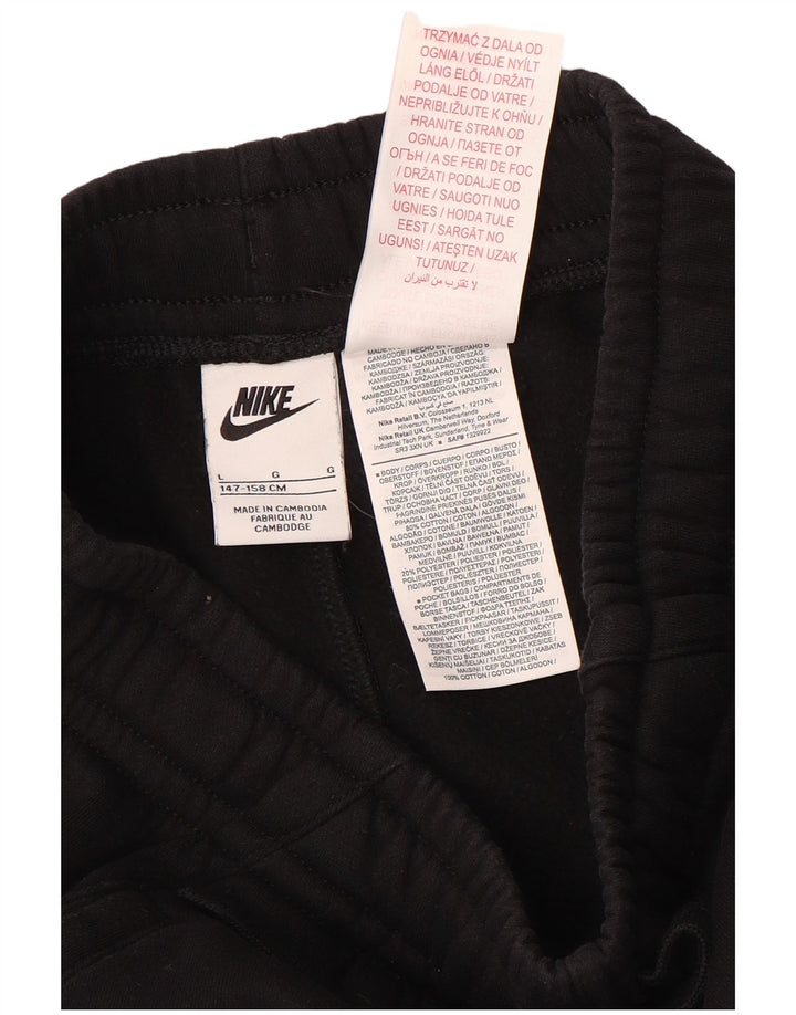 NIKE Pantaloni da tuta con grafica da ragazzo Joggers 12-13 anni Large Nero