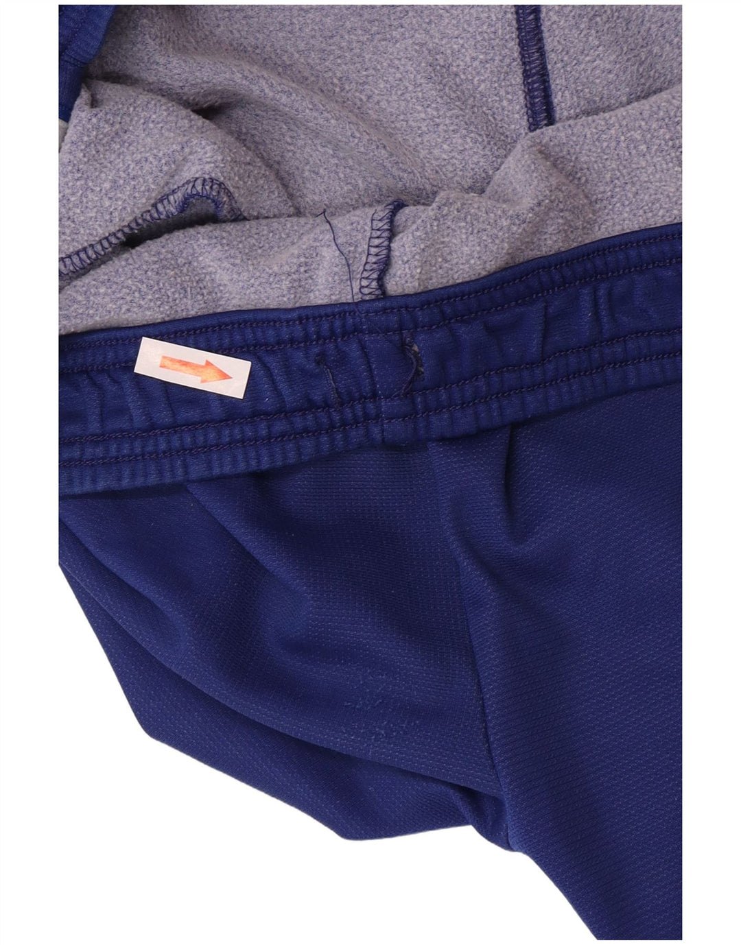 Pantaloncini sportivi grafici da uomo Adidas blu medio in poliammide