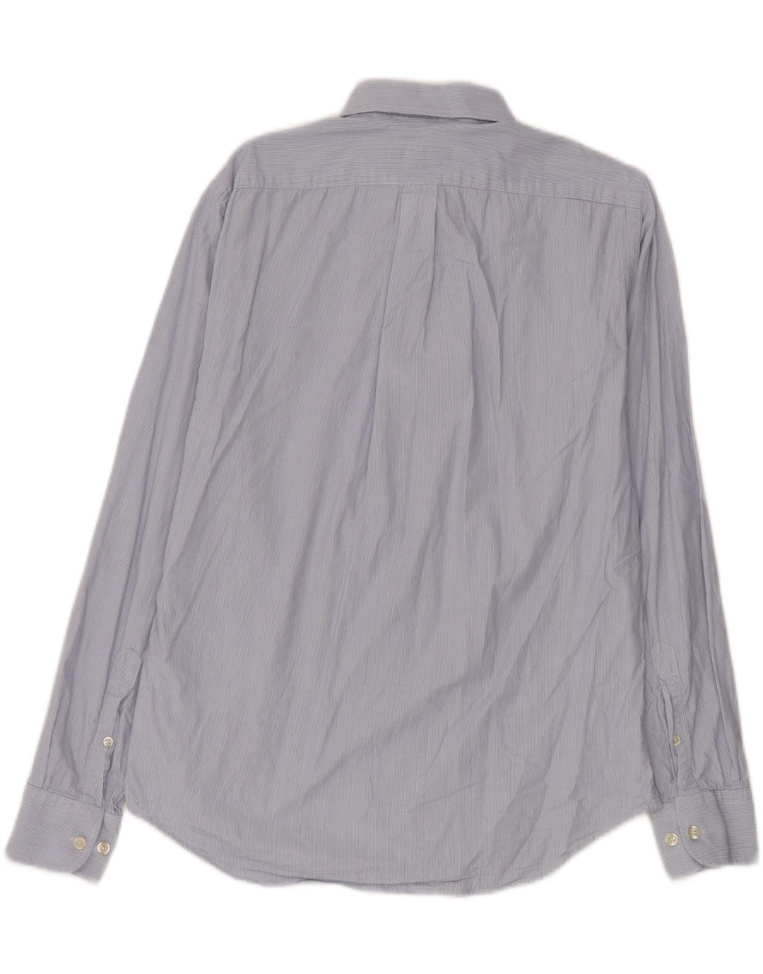 Camicia da uomo Regular Fit Marlboro Classics, cotone gessato blu grande