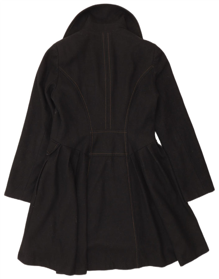Cappotto da principessa da donna Topshop UK 12 lana nera media