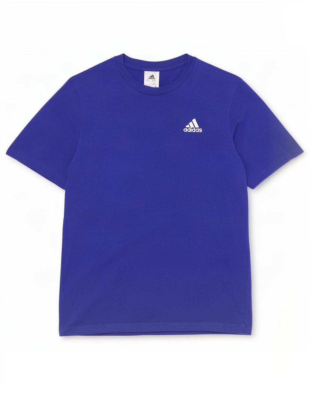 T-shirt Adidas da uomo Top Small in cotone blu