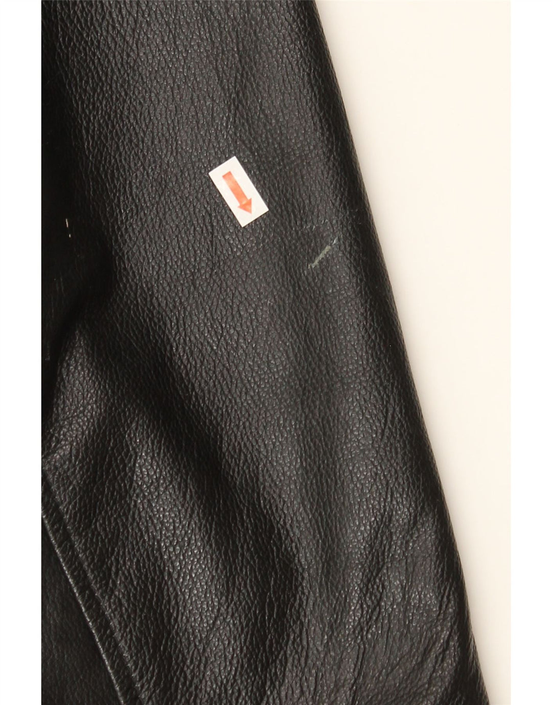 VINTAGE Mens Leather Jacket UK 38 Medium Black Leather Vintage Vintage and Second-Hand Vintage from Messina Hembry 