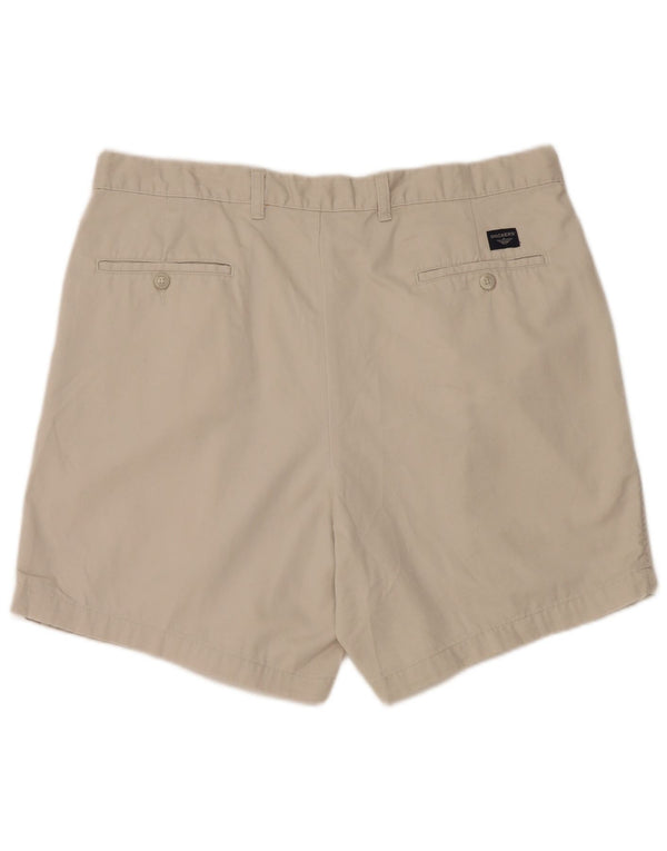 DOCKERS Pantaloncini chino con pegging da uomo Stain Defender W38 XL cotone grigio