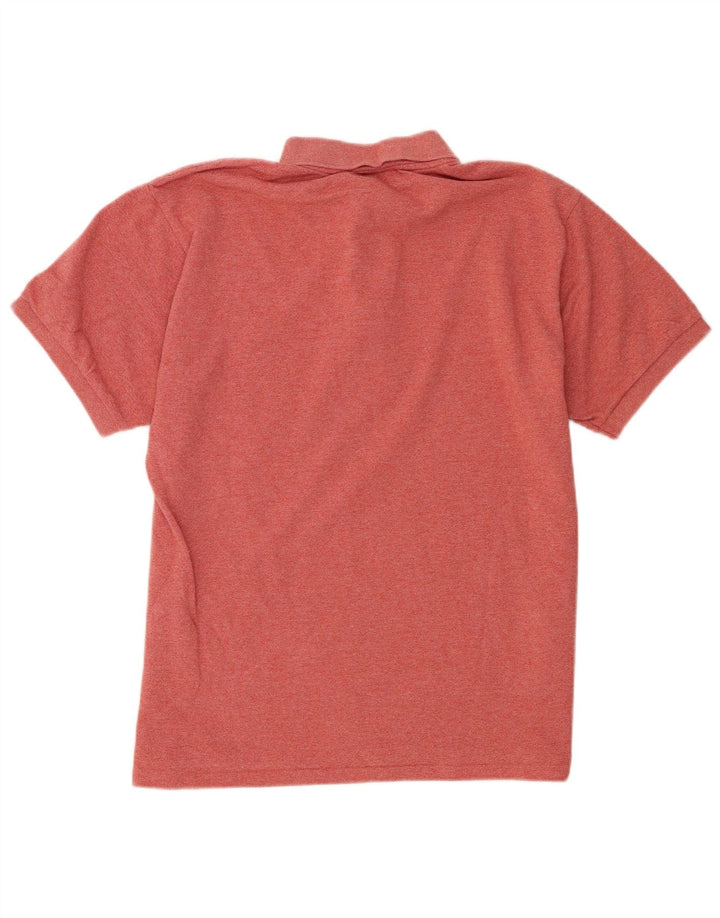 Polo da uomo Lacoste vestibilità classica taglia 5 grande in cotone rosso