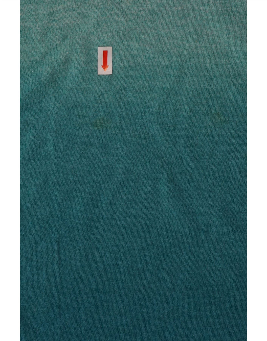 Fat Face Top da donna a maniche lunghe UK 14 Large in cotone color block turchese