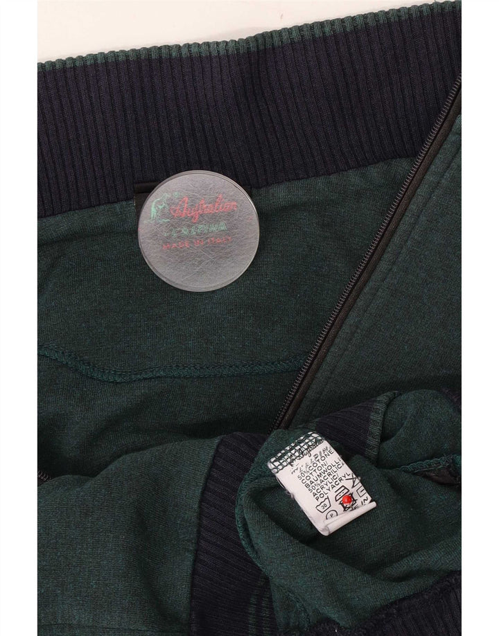 Giacca da tuta da uomo AUSTRALIAN L'ALPINA Large Green Colourblock