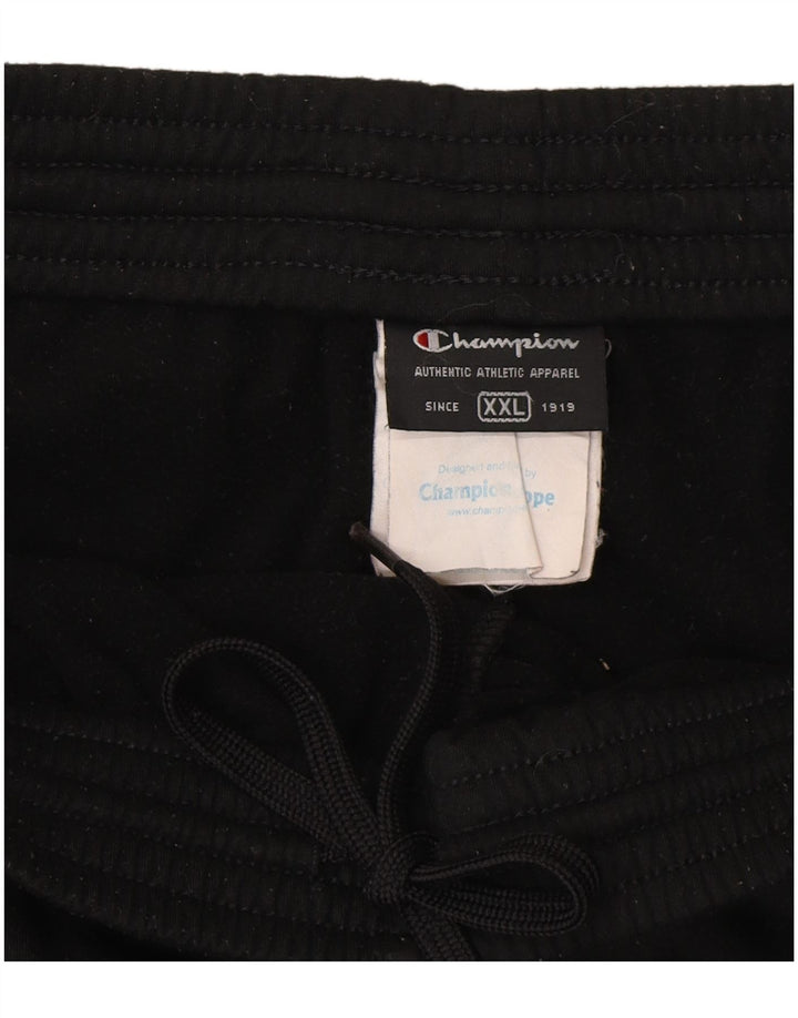Pantaloni da tuta da uomo Champion 2XL Poliestere nero