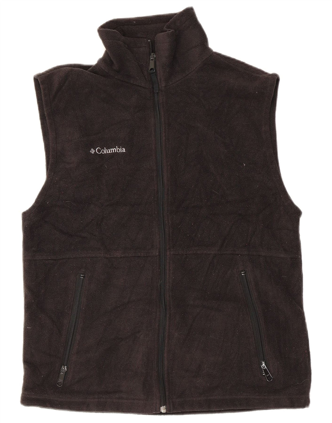 Gilet in pile da uomo Columbia UK 36 piccolo poliestere grigio