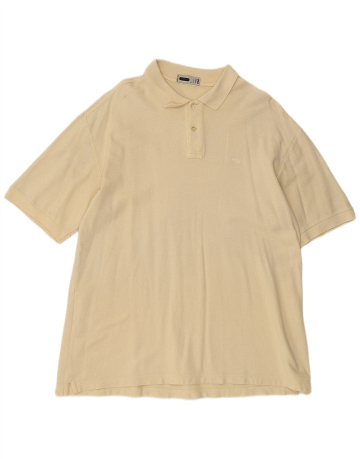 Polo Fila Uomo IT 56 XL Gialla