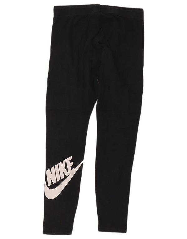 Leggings da donna Nike UK 12 cotone medio nero