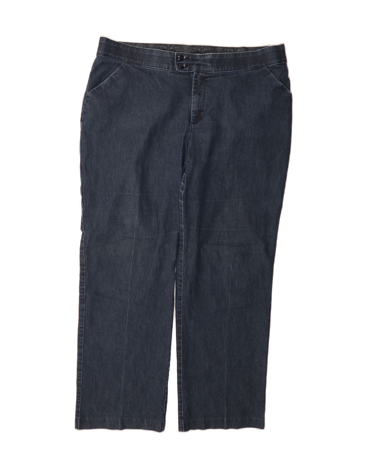 LEE Womens Straight Casual Trousers W40 L31  Blue Cotton Vintage Lee and Second-Hand Lee from Messina Hembry 