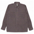 Camicia vintage da uomo in flanella taglia 39/40 in cotone a quadri blu medio