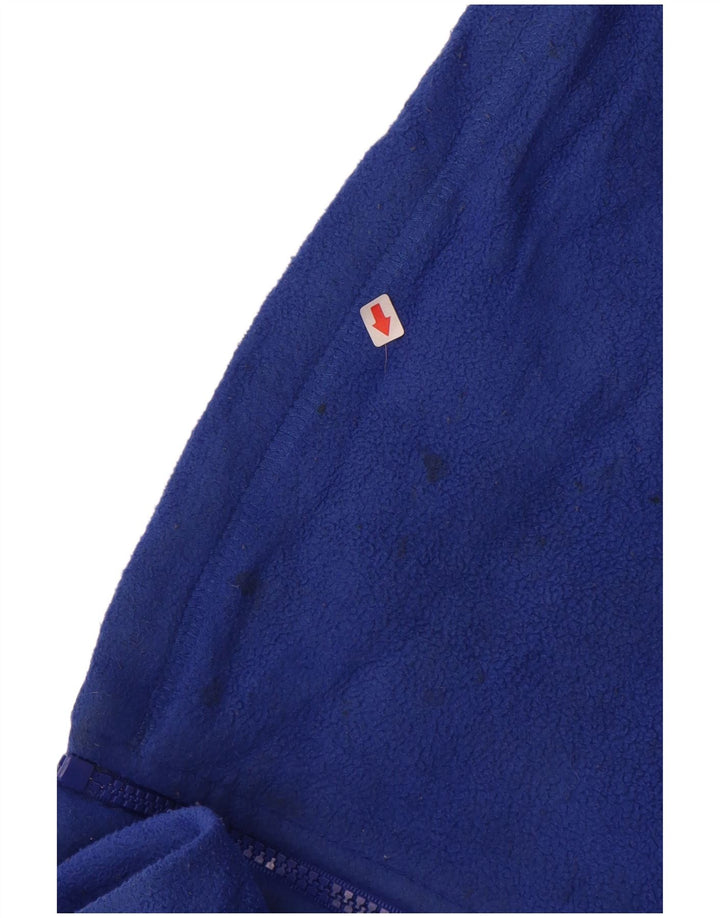 CALVIN KLEIN Giacca in pile da uomo Performance UK 44 2XL Poliestere blu