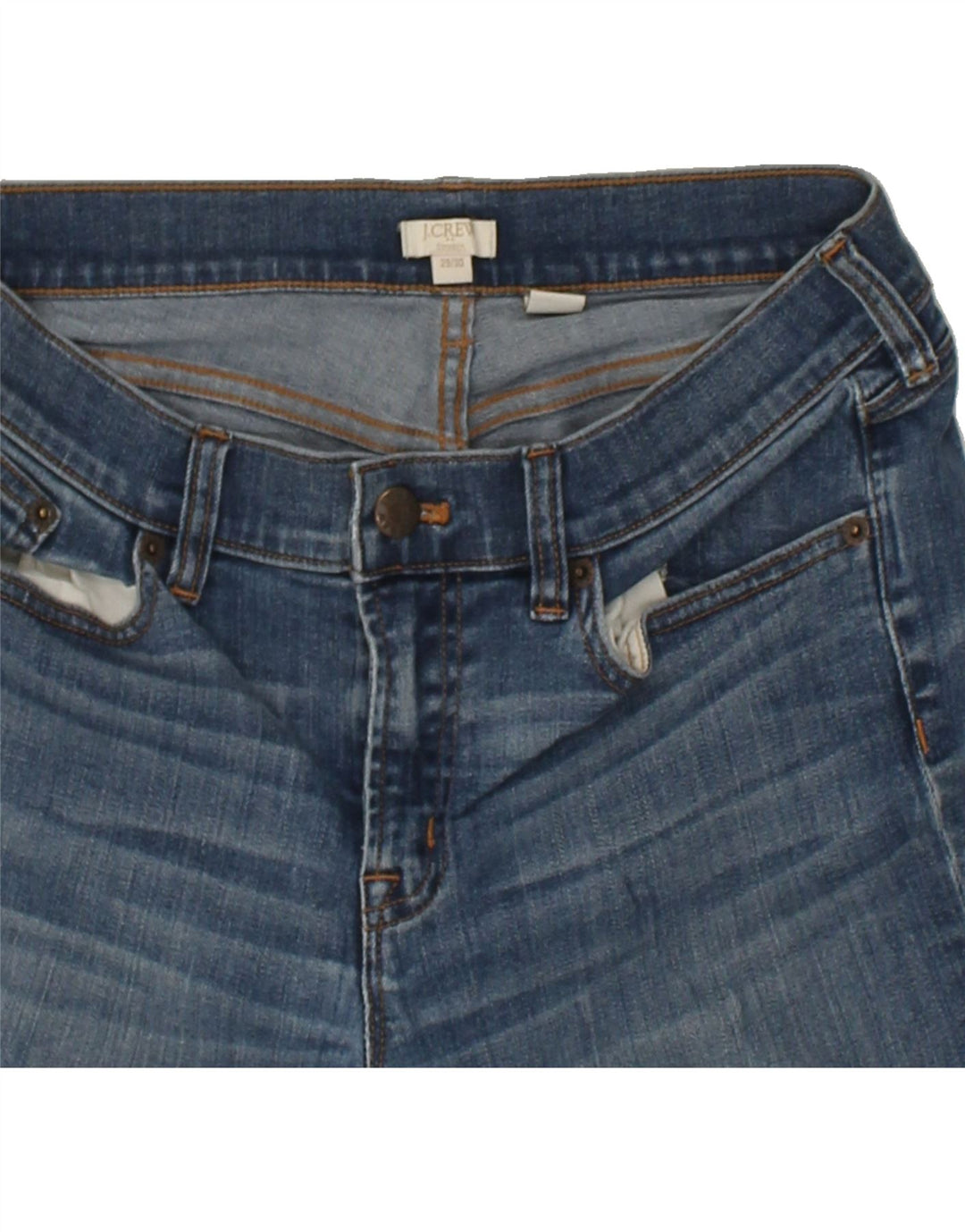 J. CREW Womens Stretch Skinny Jeans W29 L30  Blue Cotton | Vintage J. Crew | Thrift | Second-Hand J. Crew | Used Clothing | Messina Hembry 