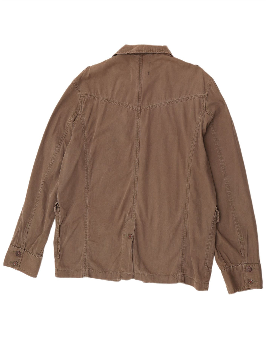 Giacca militare da uomo Zara UK 44 2XL Cotone marrone