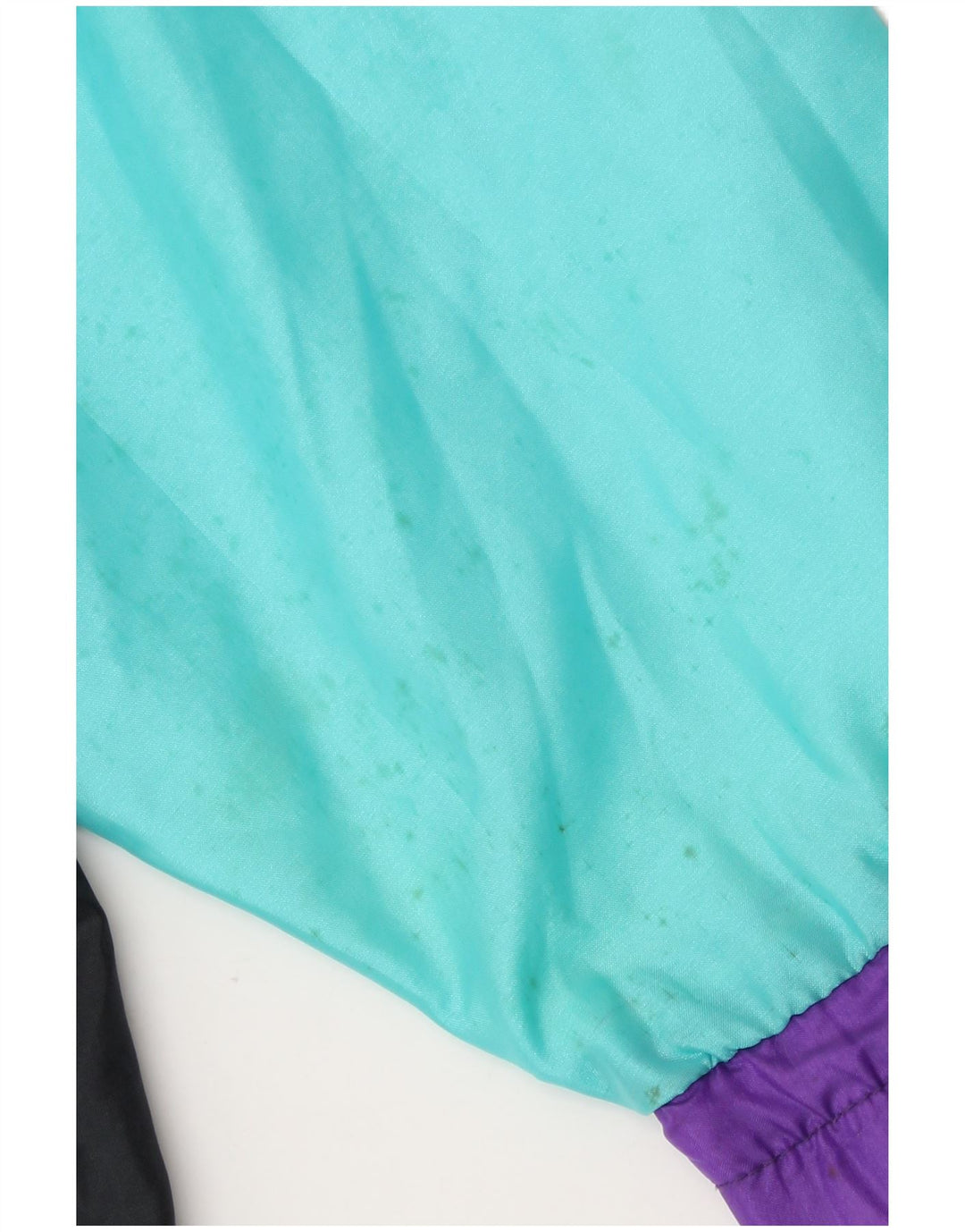 Giacca da ginnastica vintage da uomo 2XL multicolore color block