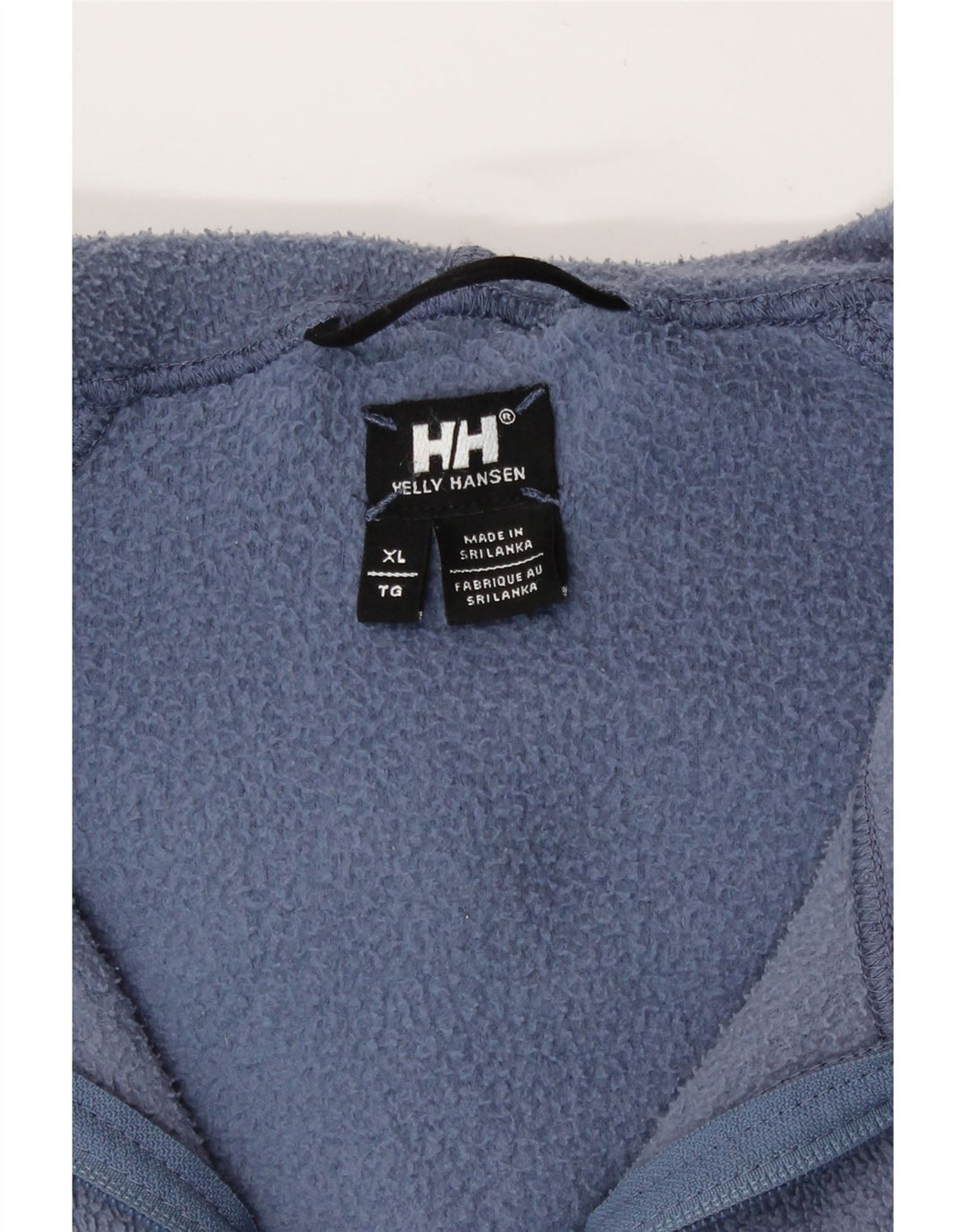 Giacca in pile con cappuccio da donna Helly Hansen UK 18 XL poliestere blu
