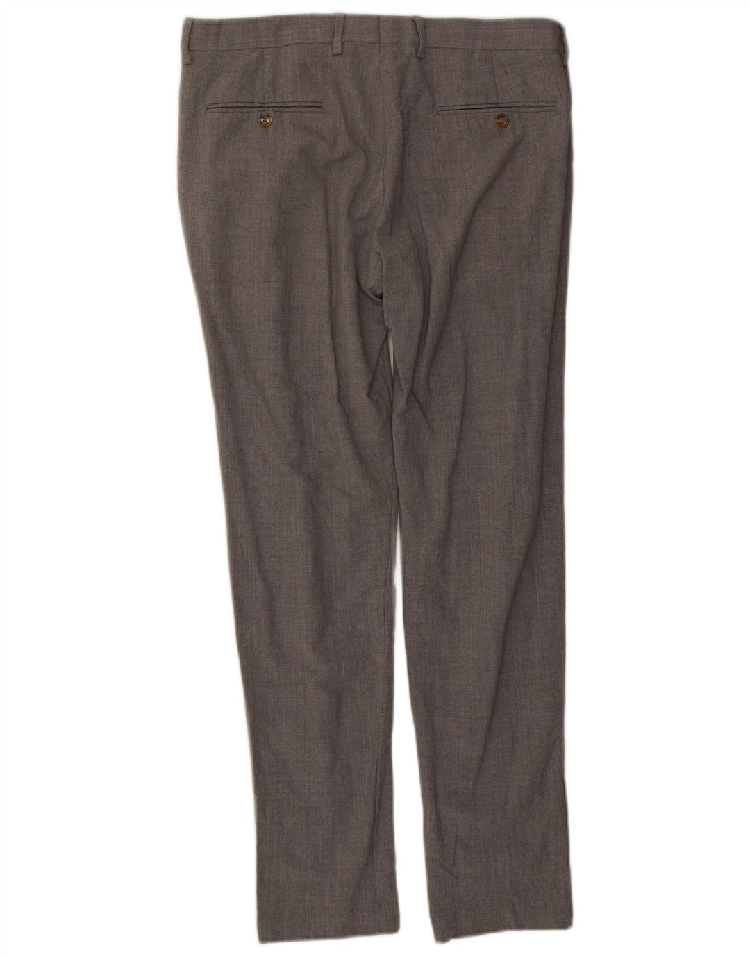 Pantaloni da abito slim Ludlow da uomo J. Crew W33 L30 lana grigia