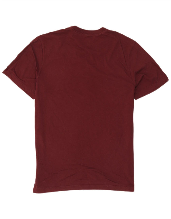 T-shirt grafica da uomo Nike Top in cotone bordeaux medio