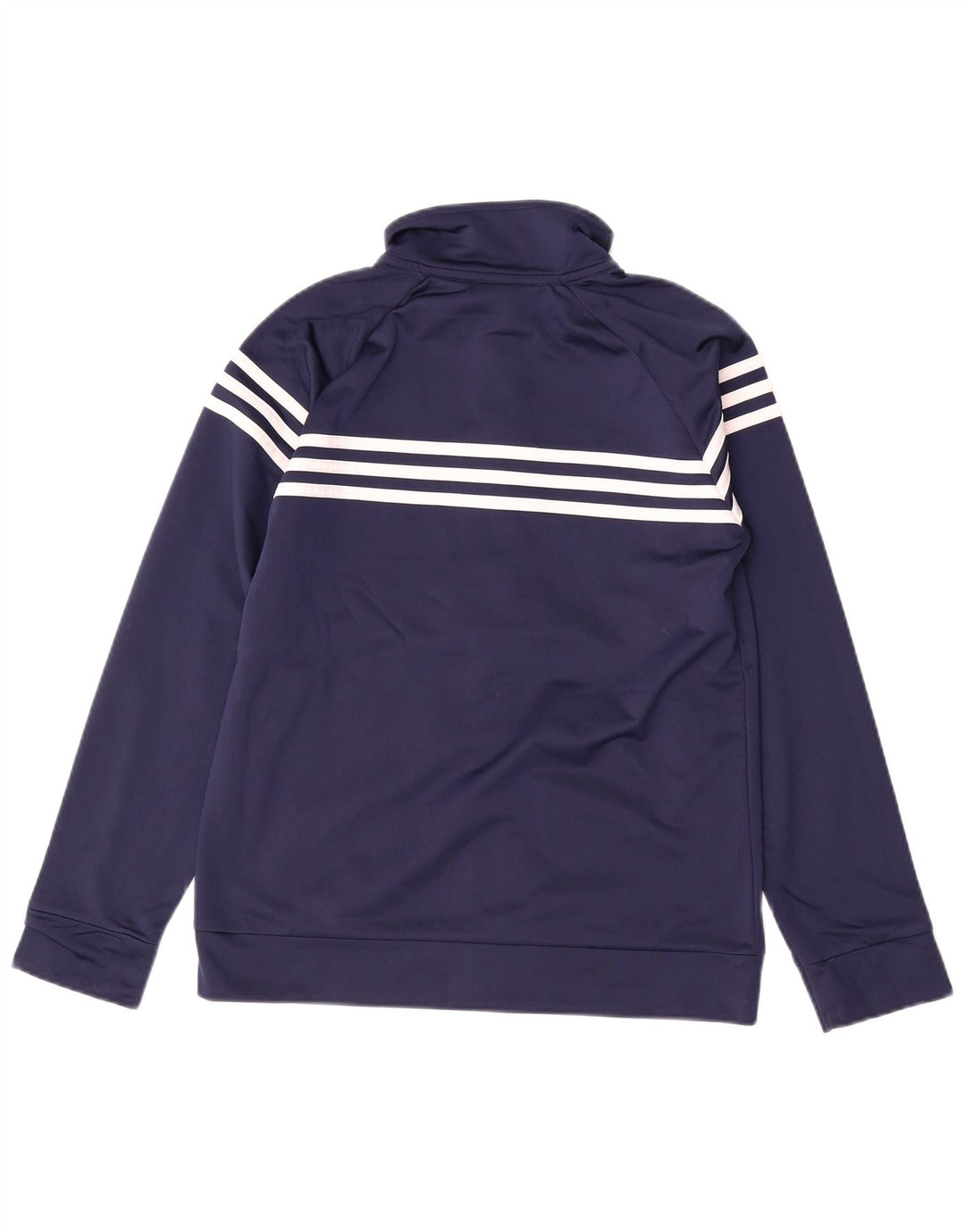 Giacca da tuta da ragazzo ADIDAS 12-13 anni, grande, in poliestere blu navy
