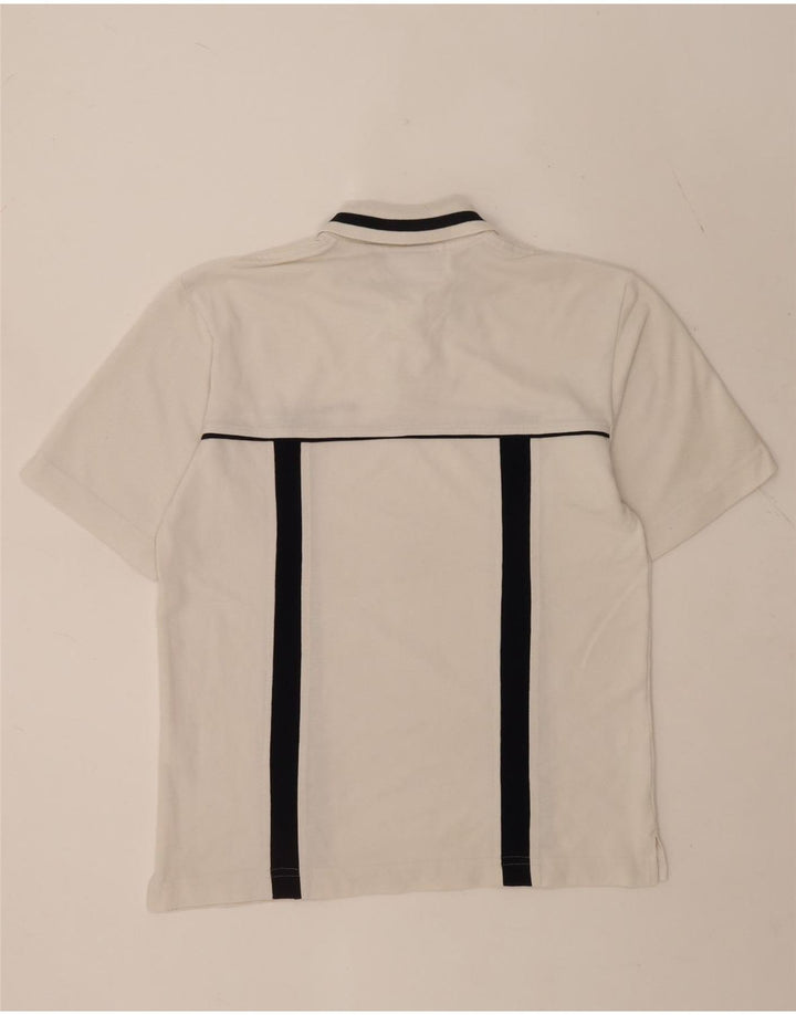 Polo da uomo Sergio Tacchini piccola in cotone color block bianco