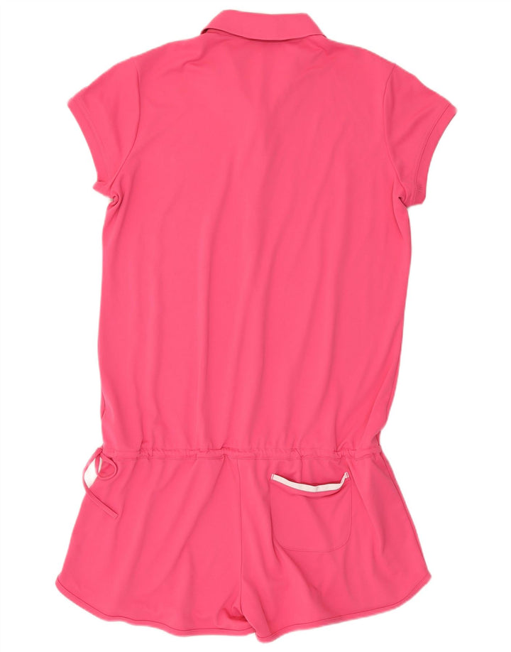 Tuta corta da donna Adidas UK 18 XL poliestere rosa