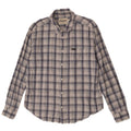 Camicia da uomo Wrangler XL in cotone a quadri blu navy