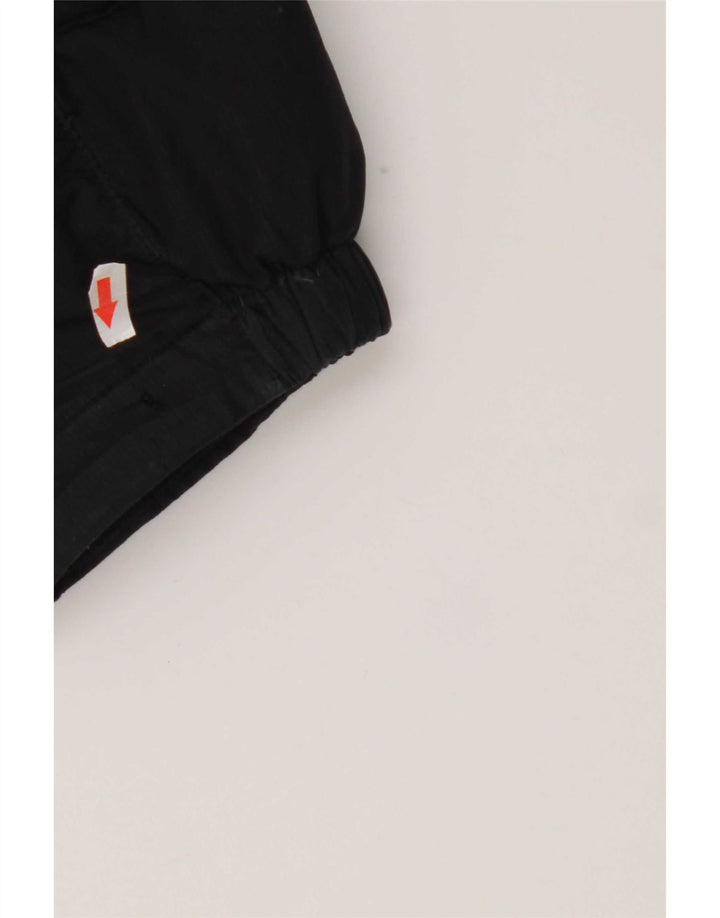 Giacca imbottita con cappuccio Nike da uomo UK 40 grande poliestere nero