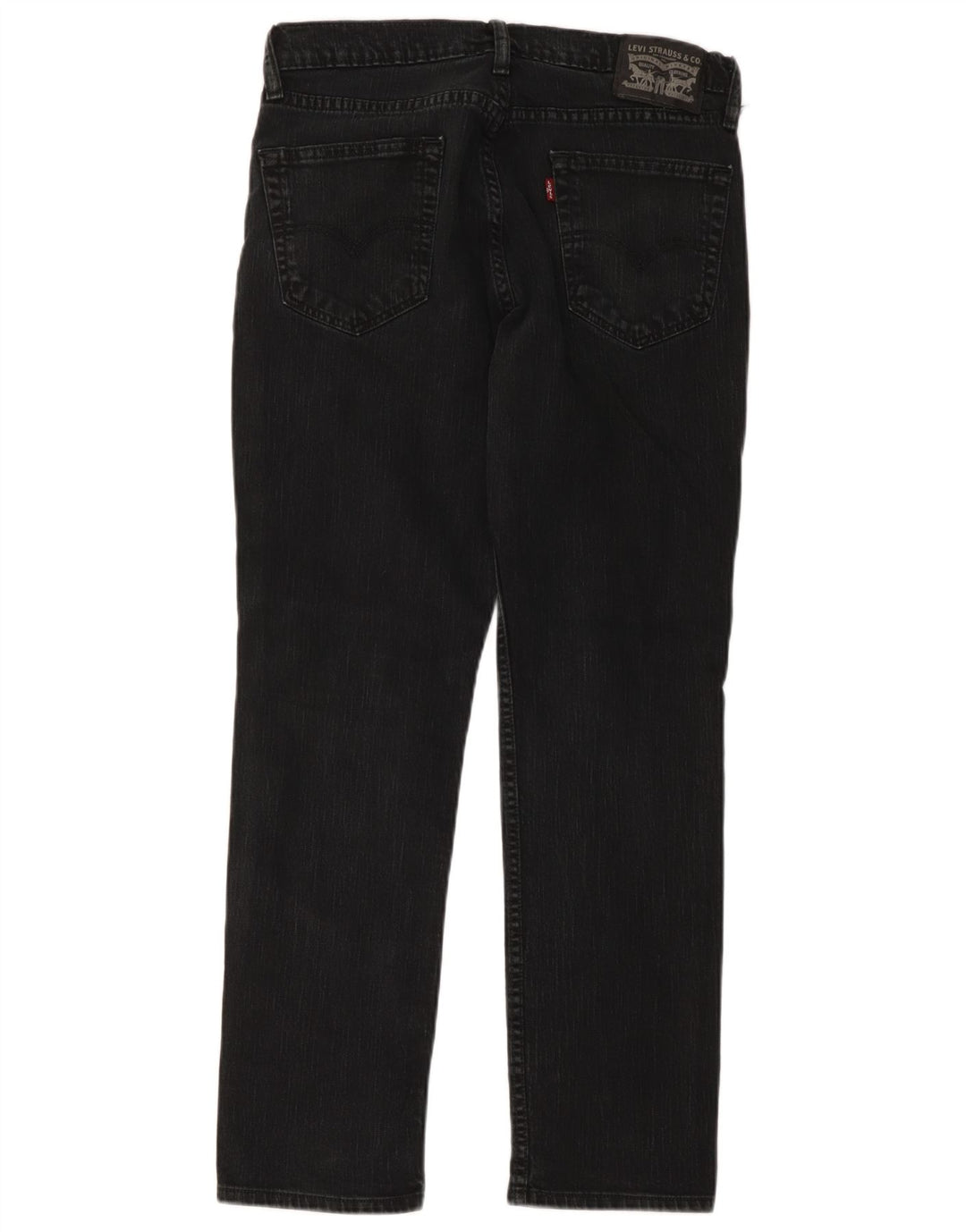 Jeans dritti da uomo Levi's W34 L30 cotone nero