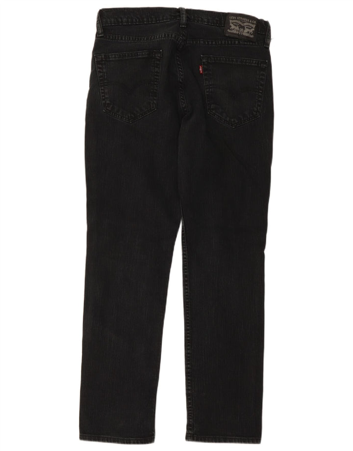 Jeans dritti da uomo Levi's W34 L30 cotone nero