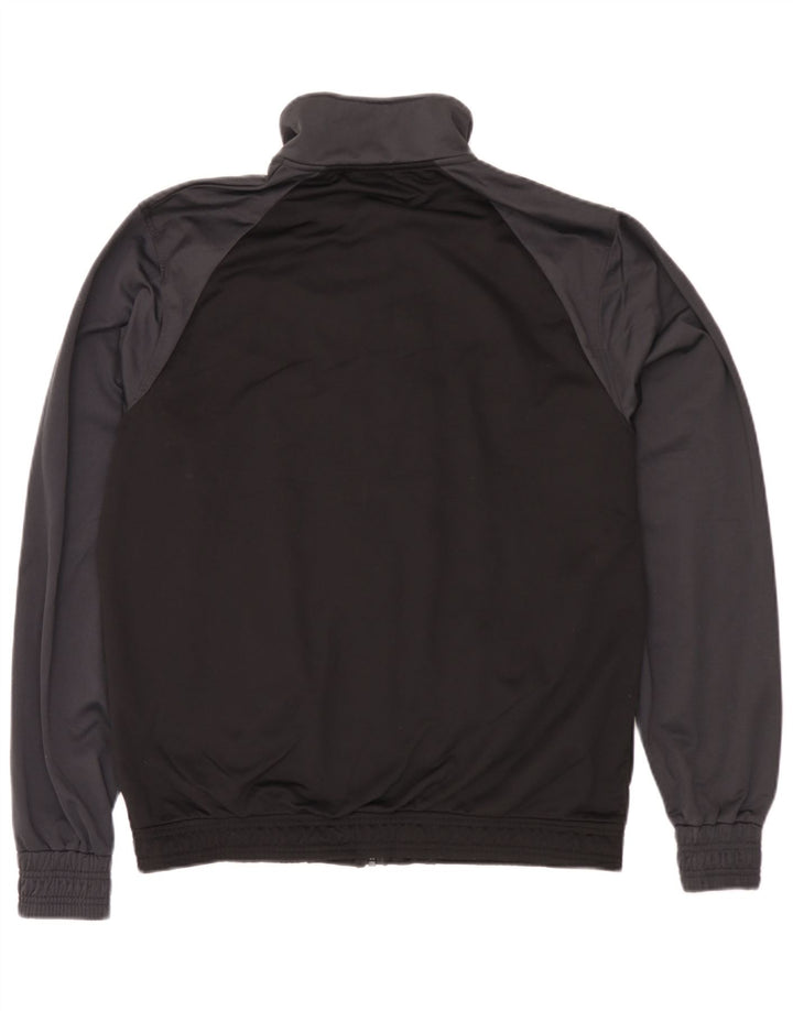 Giacca da tuta da uomo Umbro XL in poliestere color block nero