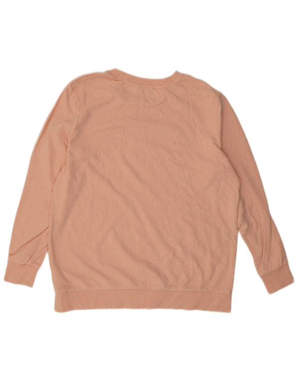 CALVIN KLEIN Felpa con grafica da uomo Maglione XL Cotone rosa