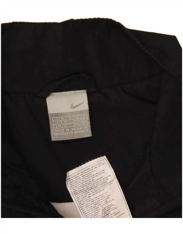 Giacca da tuta da uomo Nike UK 39/41 Poliestere color block medio nero