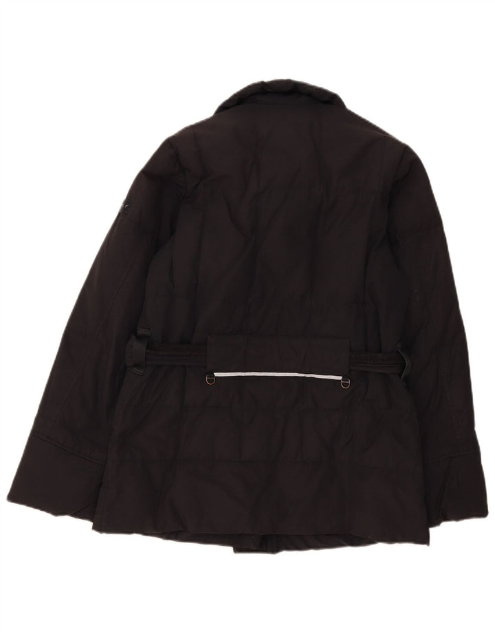 PEUTEREY Piumino Donna IT 40 Small Blu Navy Cotone