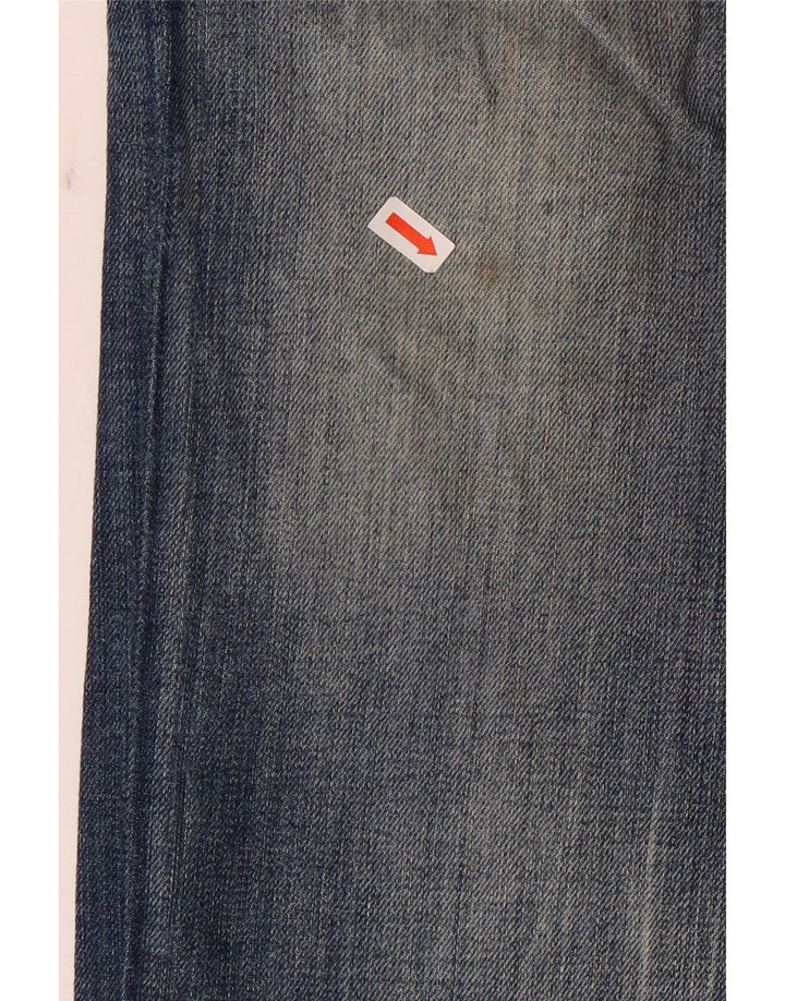 GUESS Mens Slim Jeans W32 L31 Blue Cotton
